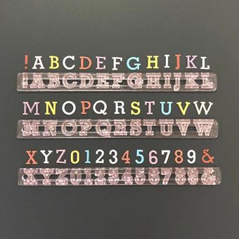 Picture of ALPHABET & NUMBERS SET - UPPER